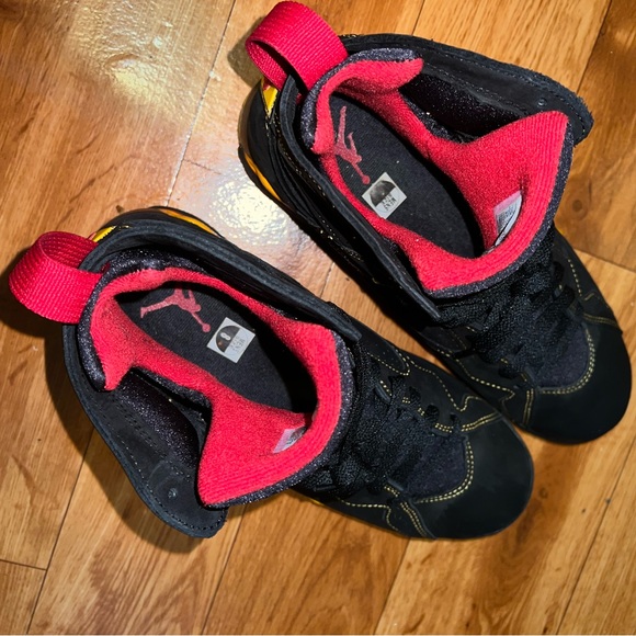 AIR JORDAN 7 RETRO - 2022 CITRUS size 8 mens sneakers - Picture 3 of 7